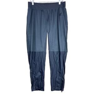 Adidas Adizero Womens Running Pants Black Gray Lightweight Polyester Large
